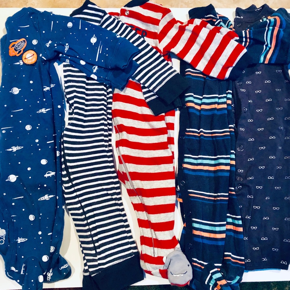 Carters jammies 9m